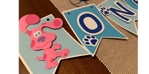 Blue's Clues Highchair Banner - Picture 1 of 1