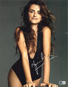 Sexy FOTO 11X14 Beckett BAS autógrafa firmada por Penélope Cruz W@W - Imagen 1 de 1