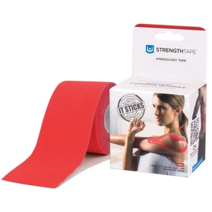 Cinta de fuerza Kinesiology 5M rollo de 2"x16,4 pies rojo sin cortar - Imagen 1 de 1