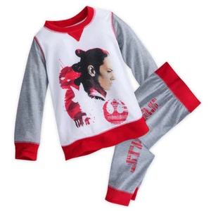 Disney Store Star Wars Last Jedi Rey Pajamas Set Girls Size 4 - Picture 1 of 3