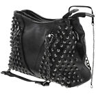 Women's Crossbody Tote with Rivets & Phone Wallet-NC