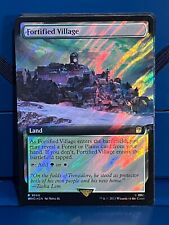 MTG Dr. Who Fortified Village Extended Art Surge Foil Rare NM/M WHO