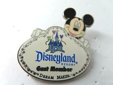 Disney Pin Cast Member Dream Maker Disneyland Nametag Mickey Mouse #66825