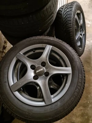 Winterkompletträder Alutec ***Semperit Master Grip2  185 60 r15 - Bild 1 von 4