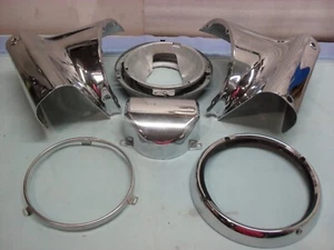 HARLEY DAVIDSON HEADLIGHT NACELLE FAT BOY HERITAGE DELUXE USED OEM SOFTAIL - Picture 1 of 17
