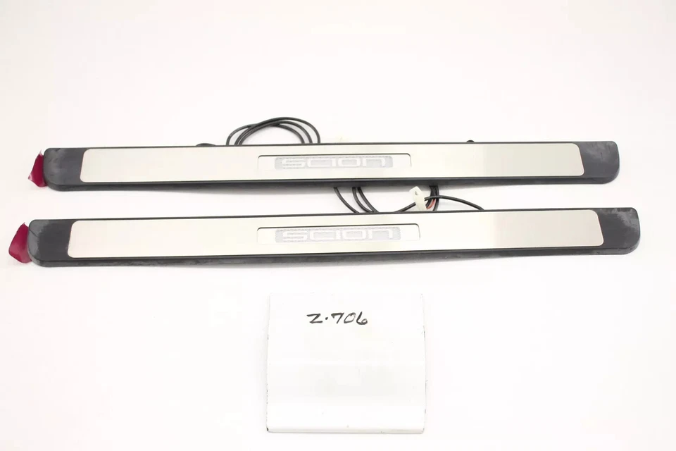 New OEM Genuine Lighted Scuff Sill Plates 2004-2012 Scion xB PTS21-52080 Pair - Image 1 of 4