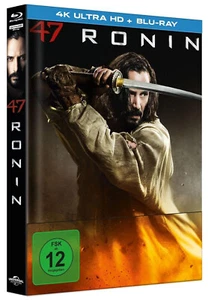 2 Disc Mediabook - 47 Ronin Mediabook - Cover C - 4K ULTRA HD + BLU-RAY - NEU - Imagen 1 de 1