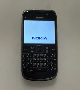 Nokia E6 (RM-609) Händler Garantie, Volle Funktion, Geprüft Schwarz Accu Neu - Bild 1 von 3