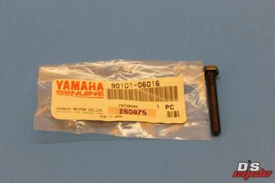 NOS YAMAHA YL2 1967 YCS1 1968, REAR WHEEL BOLT PART# 90101-06016-00  - Image 1 of 4