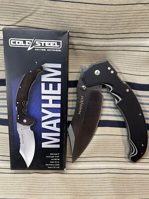 NOS Cold Steel Mayhem Atlas Lock Cleaver CS-FL-60DPLM