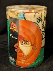 Vtg Looney Tunes BUGS BUNNY Golf Collection Golf Towel Divot Tees - NOS In Box - Picture 1 of 9