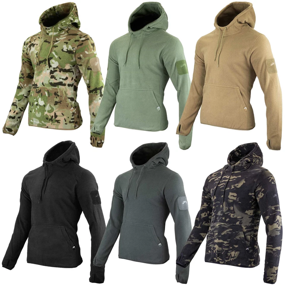 Mens Viper Tactical Fleece Hoodie Military Army Security Warm Thermal Jumper - Image 1 of 1