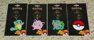 Pokemon Key Chain / Clip Charm (X4) by Game Freak - Picture 1 of 1