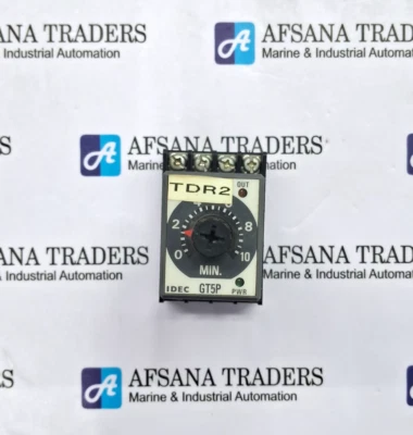 IDEC | GT5P-N | GT5P | SR2P-06A | 0 TO 10 | MIN | ELECTRONIC TIMER WITH BASE - Image 1 of 4