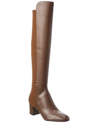Stuart Weitzman Z10330* Womens Brown Gillian Suede Over-The-Knee Boot Size 9.5M - Image 1 of 4