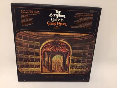 The Seraphim Guide To Grand Opera 3 LP Vinyl Record Box Set SIC-6062 Tested  - Image 1 of 2
