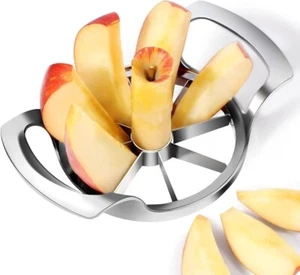Apple Slicer, 8-Slice Apple Slicer Corer,Easy to Use, Time-Saving, Stainless - Picture 1 of 8
