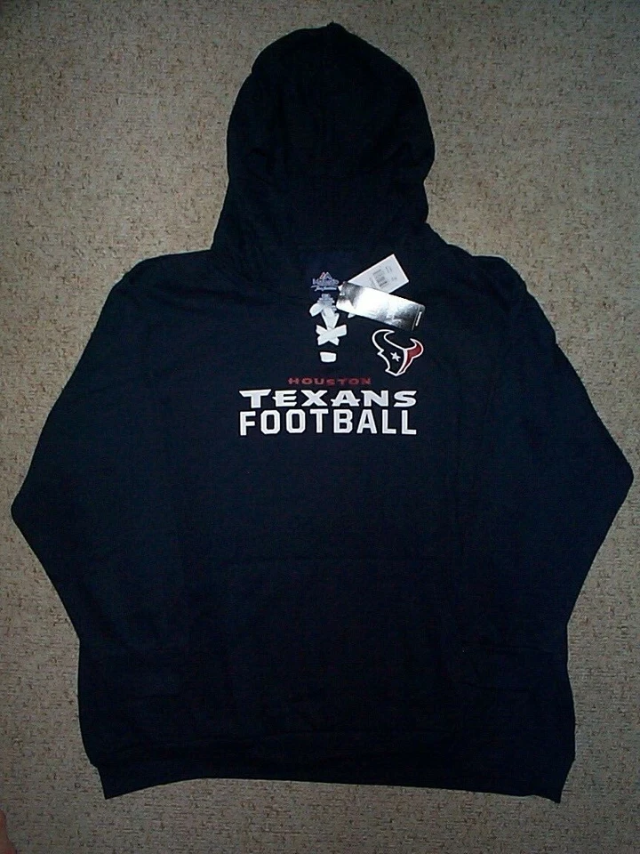 Houston Texans nfl Jersey Hoodie Sweatshirt Adult WOMENS/WOMEN'S/LADIES (XXL-2XL - Image 1 of 1