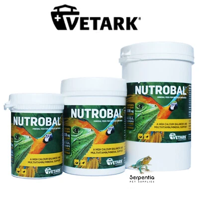 Vetark Reptile And Bird Calcium Balancer And Multivitamin Mineral Supplement