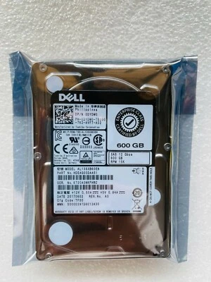 DYDW0 Dell 600GB 15K 12G 12Gbps SAS 2.5" Enterprise HDD Hard Drive 0DYDW0 - Image 1 of 4