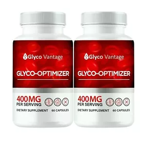 2-Pack Glyco Vantage Glyco Optimizer, GlycoVantage for Blood Sugar -120 Capsules - Picture 1 of 5