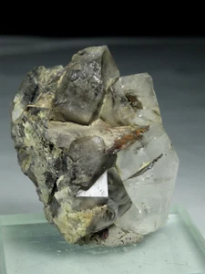 220 CARATS BROOKITE, QUARTZ AND FELDSPAR PAKISTAN, (B-99). - Picture 1 of 9