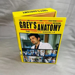 Grey's Anatomy - The Complete Season 1-4 (21 Disc DVD Set, Chinese Import) - Picture 1 of 9