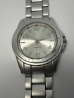 Working Men's Silver Aluminium Look Unbranded Quartz Watch Fx