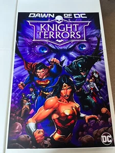Dawn of DC Knight Terrors Acetate Poster - Picture 1 of 1