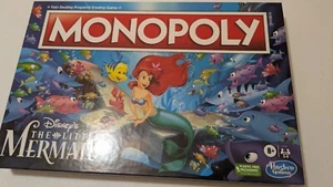 Monopoly Disney's The Little Mermaid Edition Board Game - Picture 1 of 4