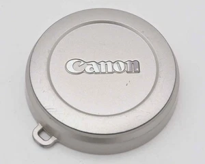 Canon PowerShot 48mm ID Silver Slip-On Front Lens Cap (#18575) - Picture 1 of 2