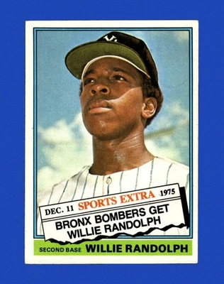 1976 Topps Traded Set-Break No592T Вилли Рэндольф EX-EXMINT *GMCARDS* - Изображение 1 из 2