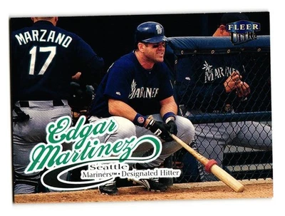 Tarjeta de béisbol 1999 Ultra #121 Edgar Martínez Seattle Mariners Foto 1 de 2
