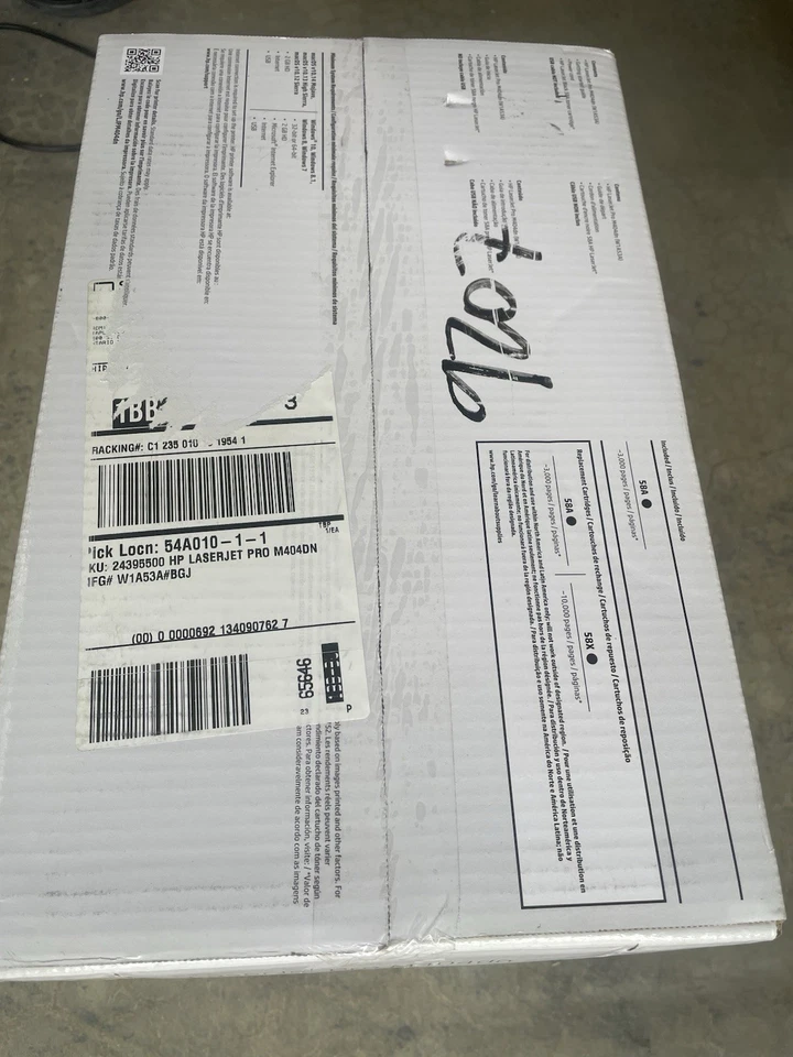Brand New HP LASERJET Pro M404DN Printer W1A52A - Image 1 of 4