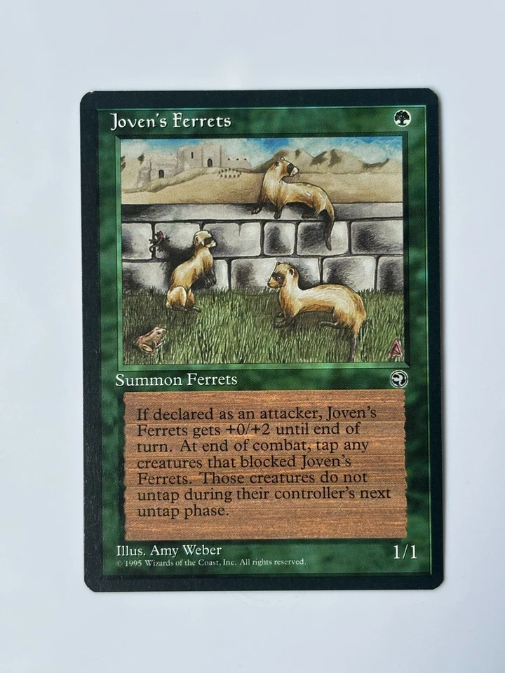 Joven's Ferrets Homelands Magic the Gathering Card - Image 1 of 1