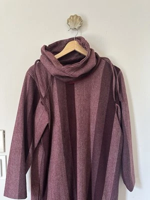 Vestido de noche Tahari Classics de lana manga larga rojo para mujer talla 8 vintage Foto 1 de 4