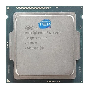 Intel Core i7-4790S LGA 1150 Fourth Gen CPU Processor 4C/8T Max 4,00GHZ 65W - Picture 1 of 5