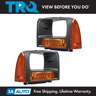 Juego de luces de estacionamiento TRQ para Ford F-250 Super Duty F-350 Super Duty 2005-2007 Foto 1 de 4