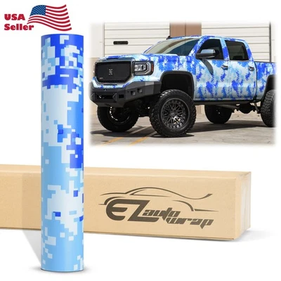 Camuflaje Digital CAMO Digital Ejército Vinilo Adhesivo Envoltura Calcomanía Liberación de Aire Foto 1 de 4