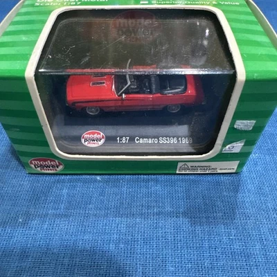 Model Power 19253, 1969 Chevy Camaro SS396,  Red 1/87 HO Scale - Image 1 of 2