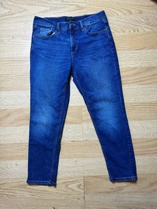 Jeans Banana Republic donna 28/6P vero petite blu fidanzata elasticizzato - Foto 1 di 8