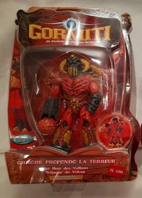 GORMITI: Orrore Actionfigur der Herr des Vulkans aus dem Jahr 2008 - Neu & OVP - Bild 1 von 3