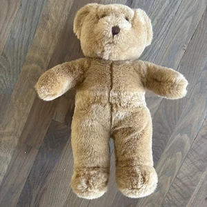 Oso de peluche BABW Build A Bear vintage retirado marrón oscuro clásico 15" orejas negras - Imagen 1 de 2