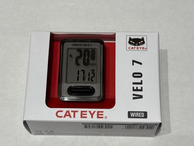 CatEye VELO 7 Fahrradcomputer – CC-VL520, 7 Funktionen, Auto Start/Stop - Bild 1 von 4