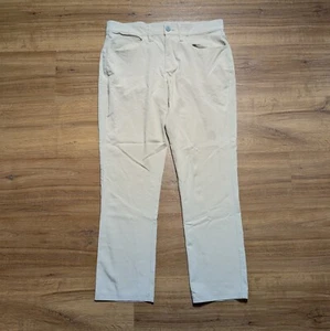 Pantalone Tasc Uomo 30x30(32x27) Vestibilità Dritta Kaki Performance Bambù Golf Elasticizzato - Foto 1 di 16