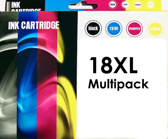 Cartucce di inchiostro multipack 18XL per Epson Expression Home XP-225 non OEM 18 margherita - Immagine 1 di 1