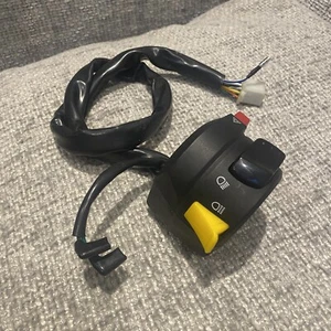 Universal Motorcycle Handlebar Switch Control NEW - Picture 1 of 4