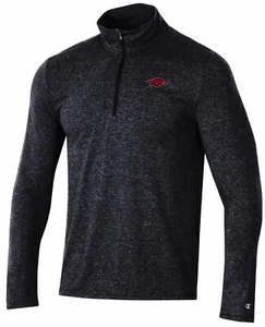 Arkansas Razorbacks schwarz Viertelreißverschluss Erwachsene Field Day Sweatshirt  - Bild 1 von 5