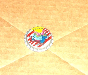 POKEMON BOTTLE CAP GEN 1, 2001 FROM THAILAND #3 VENUSAUR MIRANDA SODA - Picture 1 of 1