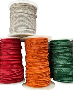 10 Meter Bleiband 20-25g/m orange grün rot weiss Bleikordel Kordelband - Bild 1 von 5